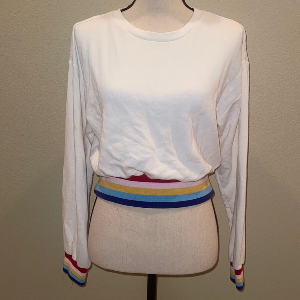 Rainbow sweater Forever 21 - Picture 1 of 3